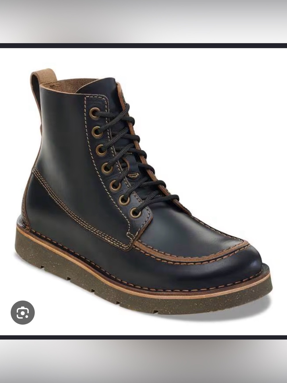 Birkenstock Birmingham Moc toe boot